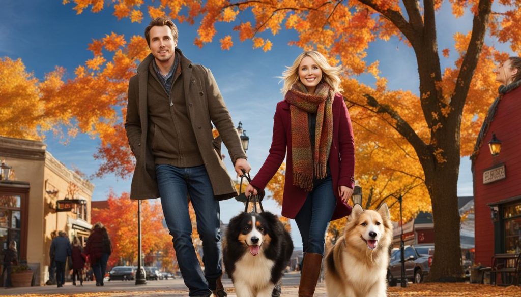 Dax Shepard and Kristen Bell in Michigan