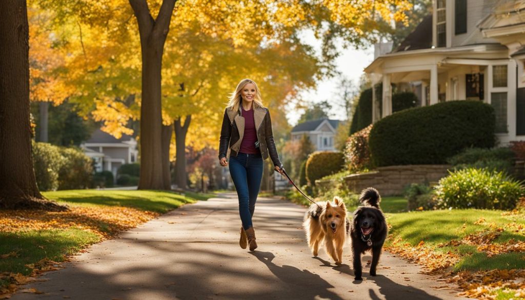 Kristen Bell in Huntington Woods