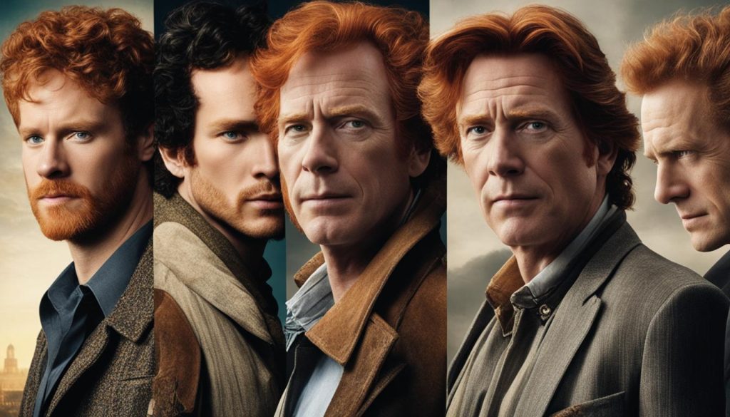 famous redhead men