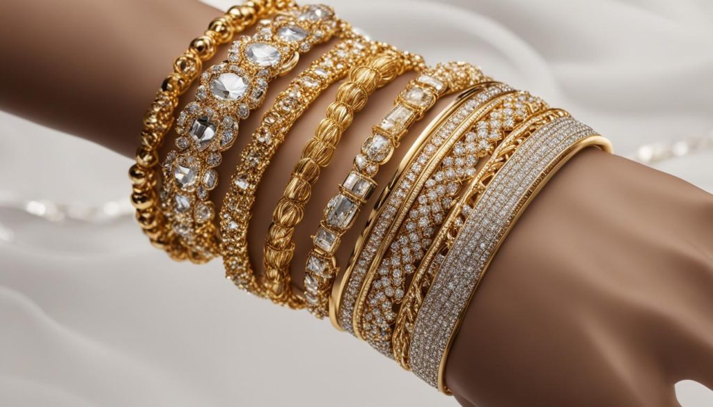 luxury gold bracelets