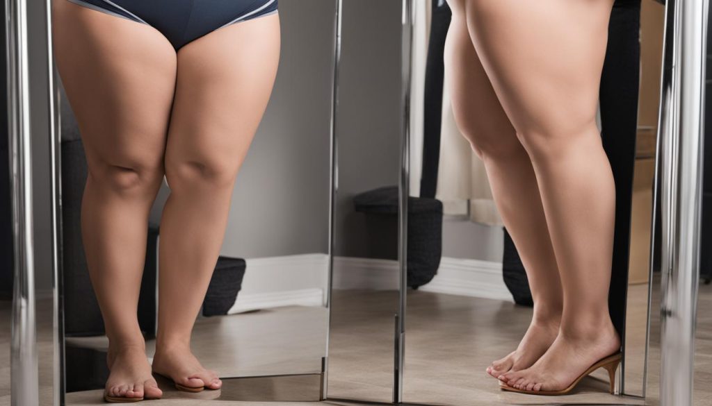 weight gain and lipedema progression